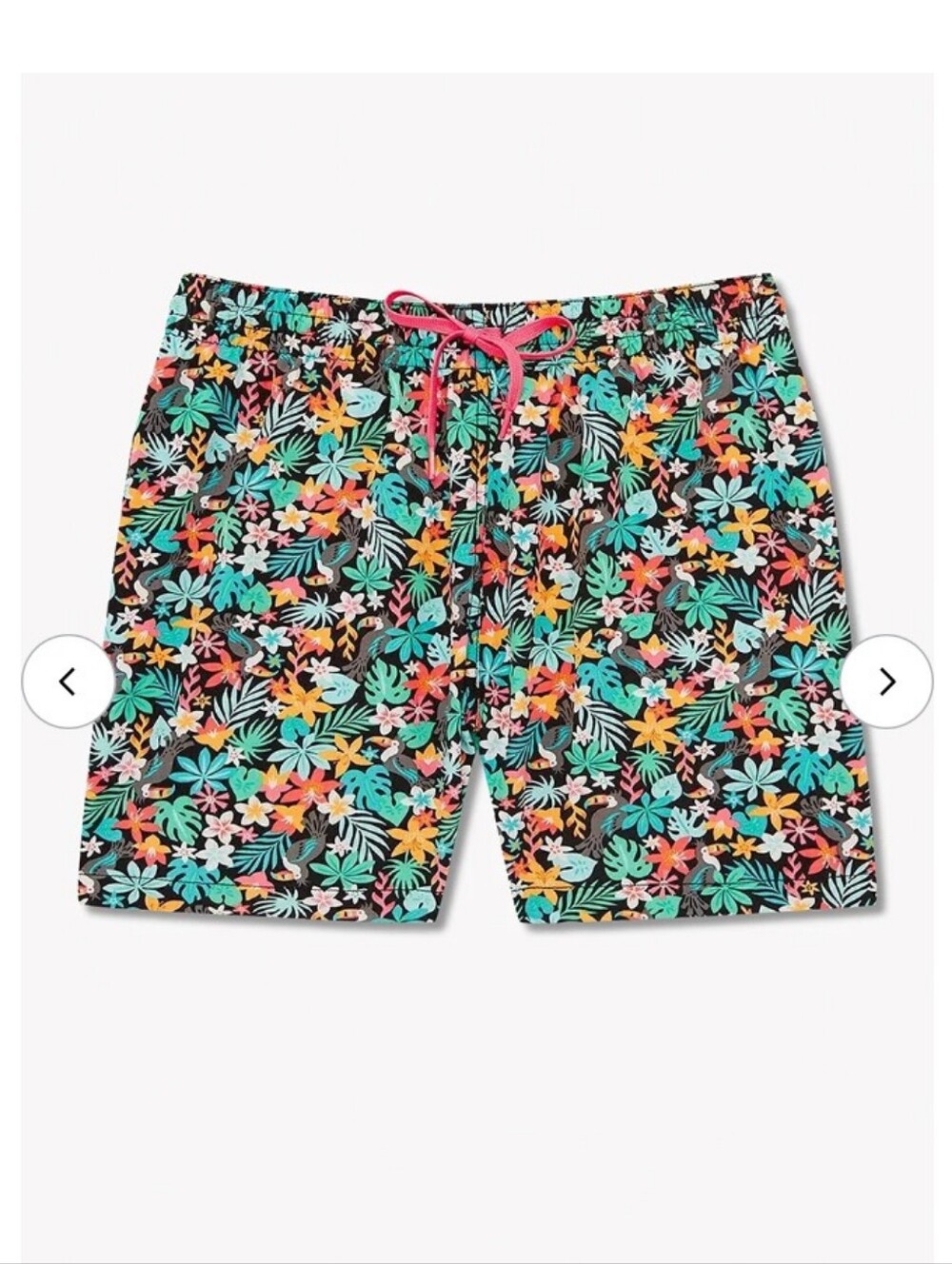 Chubbies Men's SM 7" Trunks w/Liner Bloomerangs NWT